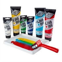 Linoleumstrykfarve 300 ml Essdee Premium Lino Ink - 18 farver